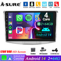 2+64G Android 14 Autoradio Carplay GPS Navi RDS Für VW Passat B6 B7 CC 2010-2015