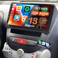 2+64G Carplay Android 13 Autoradio Für Toyota Aygo Peugeot 107 GPS Navi WIFI BT