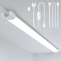 LED Röhren Feuchtraumleuchte 40/120/150CM Werkstatt Garage Lampe mit Stecker