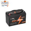 LiTime 12V 100Ah TM LiFePO4 Lithium Batterie Tieftemperaturschutz für Boot RV