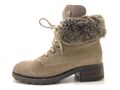 Rieker Damen Stiefel Stiefelette Boots Beige Gr. 38 (UK 5)