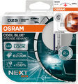 Osram D2S 12V+24V 35W XENARC COOL BLUE INTENSE NextGen. 6200K +150% 2Stk.+W5W OL