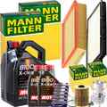 MANN INSPEKTIONSPAKET+7L MOTUL 5W-30 MOTORÖL passend für BMW 3er E36 320-328i