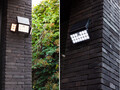LED Solar Außenwandleuchten Solarlampen für den Garten & Hauswand Fassadenlampe