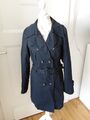 Dunkelblauer Trenchcoat  von edc, Gr. XS