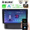 DAB+ 32G CarPlay Autoradio Android 13 Für Opel Vivaro A Renault Trafic 2010-2014