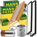 MANN FILTER INSPEKTIONSPAKET passend für MERCEDES W/S 124 200 TD 200 D 72 75 PS