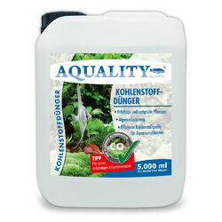 (6,00€/l) AQUALITY CO2 Kohlenstoffdünger 5.000 ml Pflanzendünger für Aquarium