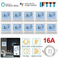 4/8PCS Tuya WiFi Thermostat Digital LCD WLAN Raumthermostat Fußbodenheizung Set