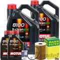 MANN  ÖLFILTER+MOTUL X-CLEAN EFE 5W30 passend für MERCEDES W211 W164 X164 CDI