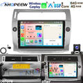 8Kern 4+64GB Android 13 Autoradio GPS NAVI Carplay KAM Für Citroen C4 2004-2009