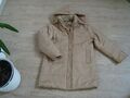 Damen Stepp Jacke Parka Mantel mit abnehmb. Kapuze v. Winter Bettina Sanz beige 