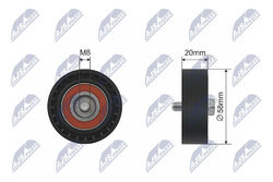 NTY RNK-AU-037 Umlenk-/Führungsrolle, Keilriemen für AUDI,SEAT,SKODA,VW