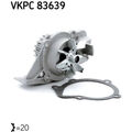 SKF VKPC 83639 Wasserpumpe für PEUGEOT CITROEN FIAT Kühlwasserpumpe