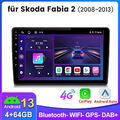 Android13 Autoradio Für Skoda Fabia II 2008-2013 GPS WIFI Carplay DAB SWC RDS BT