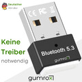 Bluetooth 5.3 USB Adapter Stick Transmitter Dongle PC Laptop Notebook Tastatur