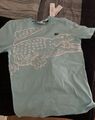 Lacoste Polo Tee Shirt  T Shirt Herren Print Babyblau/ hellblau / Türkis S/m