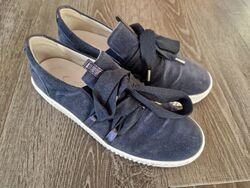 Gabor; Sneaker low blau; Größe 5 / 38