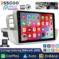 2+64G 9" Android 13 Autoradio Carplay Für Fiat 500 07-2015 GPS Navi WIFI BT KAM+