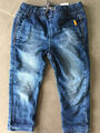 H&M Thermohose Jeanshose Winter Gr. 98 blau Junge