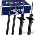 4x MEYLE GASDRUCK STOßDÄMPFER-SATZ Ø50mm für AUDI A3 8V VW GOLF VII SEAT LEON 5F