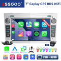 Carplay Android 13 2+32G Autoradio GPS DVR Kam Für Opel Astra H Corsa C/D Vivaro