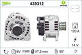Lichtmaschine Generator Lima VALEO ORIGINS NEW O.E. TECHNOLOGIE 439312 für SKODA