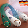 Mini Tragbar Nackenventilator 360° Hals Ventilator USB Halsventilator 4000mAH