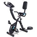 3 in 1 Heimtrainer Fitness Fahrrad Klappbar Hometrainer Cardio Ergometer 120 kg