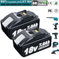 2X 7000mAh Akku Für Makita 18V 7.0Ah BL1860B BL1850 BL1840 BL1830 Ersatzakku NEU