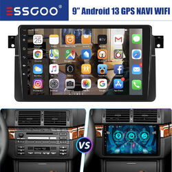 Android 13 Autoradio GPS Navi RDS ASP WIFI für BMW E46 3er 318 320 325 Rover 75