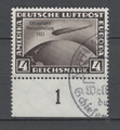 Briefmarke Deutsches Reich Michel Nr. 498 Zeppelin Chicagofahrt 1933 gestempelt