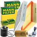 MANN FILTER INSPEKTIONSPAKET passend für MERCEDES A/B KLASSE W176 W246 CLA C117