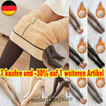 Strumpfhosen Damen Frau Legs Fake Translucent Warm Fleece Strumpfhose Pantyhose