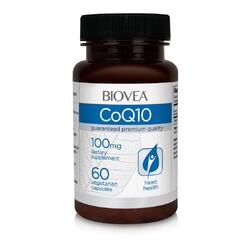 Biovea CoEnzym Q10 100 mg 60 vegetarische Kapseln, CoQ10 Herz & Energieunterstützung