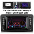 Android13 Carplay Für MercedesBenz M/GL-Klasse W164 X164 Autoradio WIFI GPS Navi