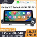 10.25'' IPS 4G Für BMW E90 E91 2005-2012 CarPlay Android 13 Autoradio GPS Navi