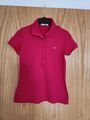 Lacoste Poloshirt Damen Gr. 36 FR 34 D pink