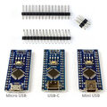 Nano 3.0 Board für Arduino | USB-C Micro-USB Mini-USB | ATmega328 v3.0 Modul