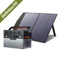 ALLPOWERS Solargenerator 1500W Powerstation mit Faltbares Solarpanel 100W