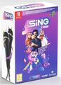 Let's Sing 2024 mit 2 Micros Nintendo Switch Französisch Konsole Nintendo