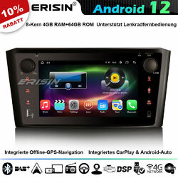 8-Kern Android 12 Autoradio GPS CarPlay 64GB DAB+ 4G Navi Für TOYOTA AVENSIS T25