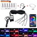 8m RGB LED Innenraumbeleuchtung Auto KFZ Ambiente Fußraumbeleuchtung APP Control