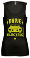 Drive Electric Women Tank Top BEV EV Eletric Vehicle Go Green Energy Fun Car