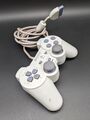 Sony PS1 / Playstation1 ONE I Original PSX Controller I Weiß Weiss Grau I GUT