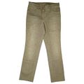 BRAX Mary Glam Damen Stretch Jeans Hose straight Leg high Rise 36 W27 L28 Khaki