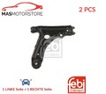 LINKS RECHTS QUERLENKER SATZ VORNE NIEDRIGER FEBI BILSTEIN 02818 2PCS A NEU
