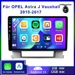 Für OPEL Astra J Vauxhall 2010-17 Android 14 CarPlay Autoradio GPS BT5.0 AUX 32G