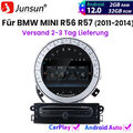 Für BMW Mini Cooper R56 R57 Carplay Autoradio Android 12 GPS NAVI CD DVD BT WIFI