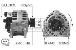 ERA Generator 210203A für AUDI SEAT SKODA VW